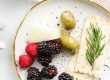 Berries, Olives, Crackers